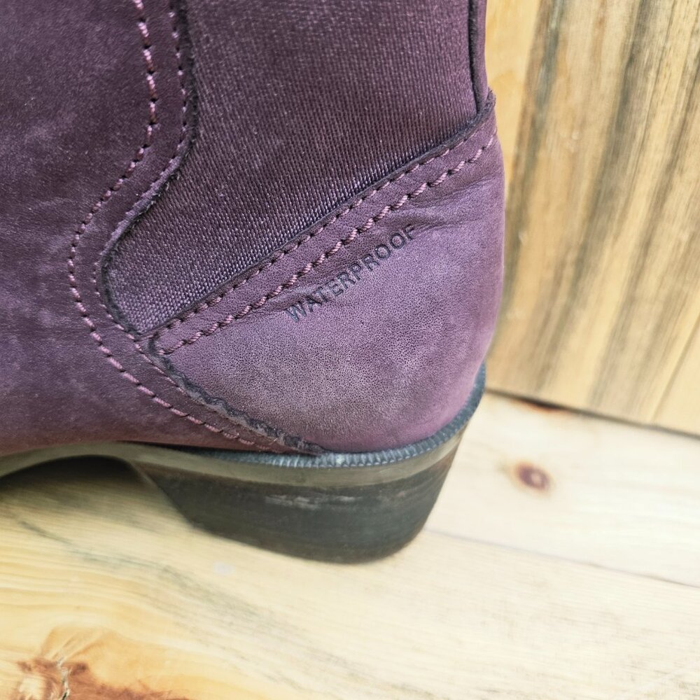 Teva Anaya Plum Purple Waterproof Ankle Boot Size 11 - Picture 6 of 9